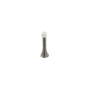 Securit S2987 75mm Spring Door Stop (Chrome Plated)