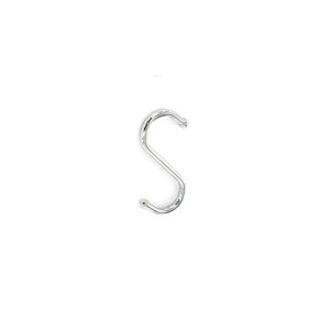Securit S6323 Utensil Hooks With Ball Tip Chrome Plated 100mm (4 Pack)