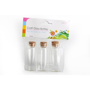 Craft Glass Bottles (3 Pack) 