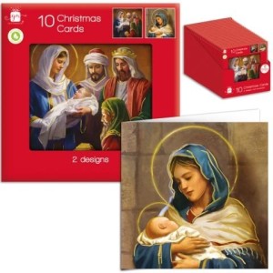 Chritsmas Cards Traditional (10 Pack)