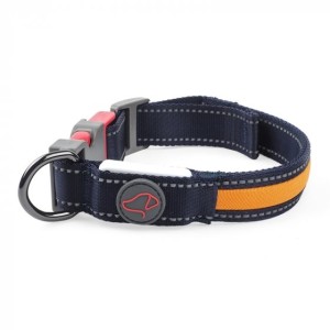 Zoon Flash & Go Rechargeable Night Dog Collar - S
