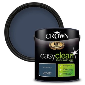 Crown Easyclean Paint 2.5l Midnight Navy