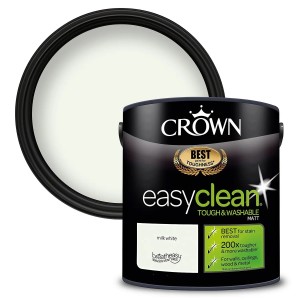Crown Easyclean Paint 2.5l Milk White