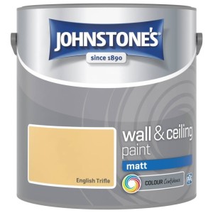 Johnstones Vinyl Emulsion Paint 2.5L English Trifle (Matt)