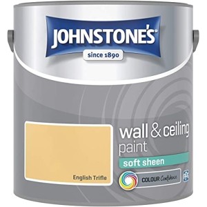 Johnstones Vinyl Emulsion Paint 2.5L English Trifle Soft Sheen