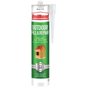 Unibond Outdoor Fill & Repair Sealant Cartridge - White