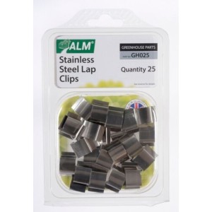 ALM Sprung Clips Stainless Steel (25 Pack)