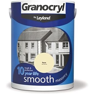 Leyland Granocryl Smooth Masonry Paint 5L Fern