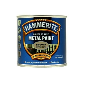 Hammerite Metal Paint 250ml Smooth Muted Clay