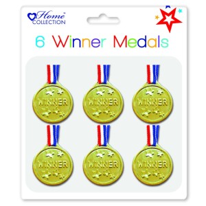 Winner Medals (6 Pack)