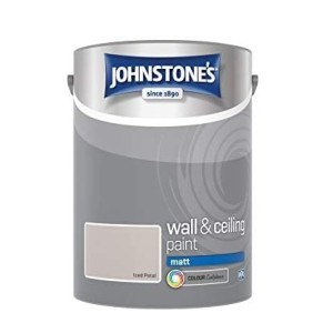 Johnstones Vinyl Emulsion Paint 5L Iced Petal Matt