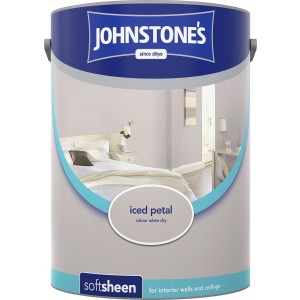 Johnstones Vinyl Emulsion Paint 5L Iced Petal Soft Sheen