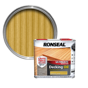 Ronseal Ultimate Decking Oil 2.5L  Natural Pine