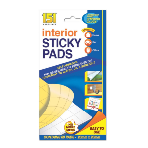 151 Interior Sticky Pads