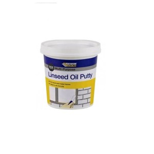 Everbuild Multi Purpose Linseed Oil Putty 0.5KG Natural 