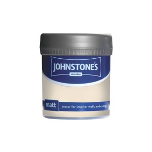 Johnstones Vinyl Emulsion Tester Pot 75ml Magnolia (Matt)
