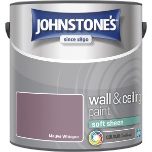 Johnstones Emulsion Paint 2.5L Mauve Whisper Soft Sheen