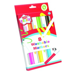 Colouring Washable Markers (8 Pack)