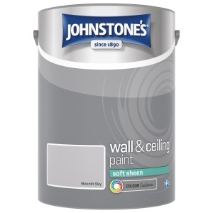 Johnstones Vinyl Emulsion Paint 5L Moonlit Sky (Soft Sheen)