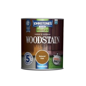 Johnstones Indoor & Outdoor Wood Stain 2.5L Natural Oak