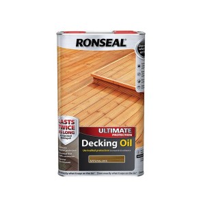Ronseal Ultimate Decking Oil 5L Natural Oak