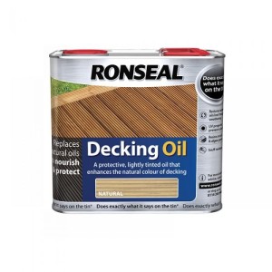 Ronseal Decking Oil 2.5L Natural Pine