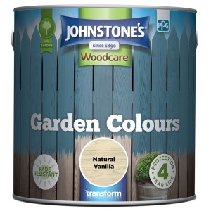 Johnstones Garden Colours Paint 2.5L Natural Vanilla
