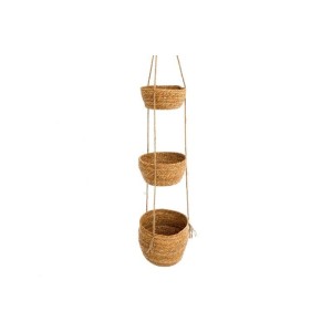 3 Round Hanging Baskets 