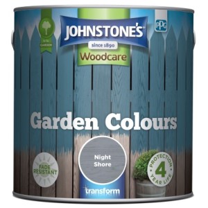 Johnstones Garden Colours Paint 1L Night Shore