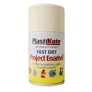 PlastiKote Spray Paint 100ml Creme de la Creme Gloss