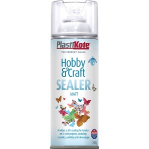 PlastiKote Hobby & Craft Sealer Spray 400ml Matt