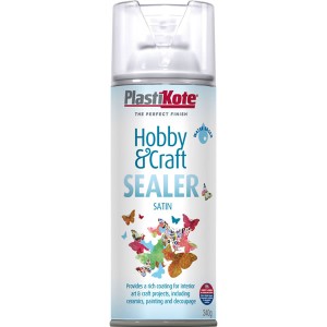 PlastiKote Hobby & Craft Sealer Spray 400ml Satin