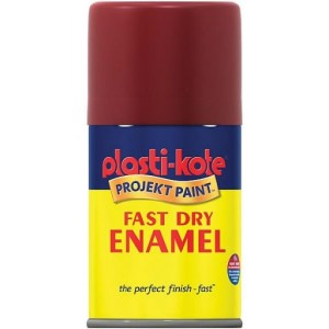 PlastiKote Spray Paint 100ml Metallic Red 