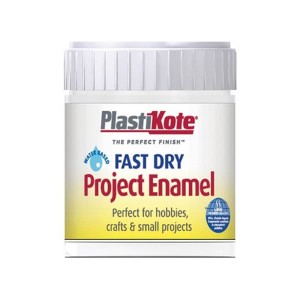 PlastiKote Enamel Paint 59ml White Gloss