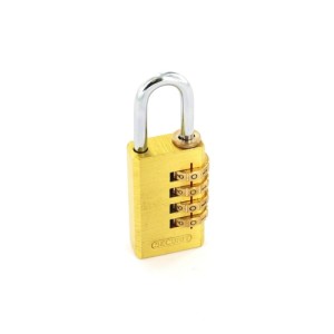 Securit S1196 Resettable Code Lock 30mm Brass