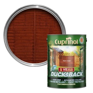 Cuprinol 5 Year Ducksback 5L Rich Cedar
