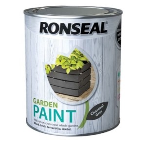Ronseal Garden Furniture Paint 750ml Charcoal Grey