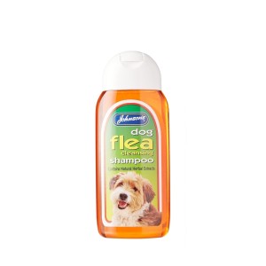Johnsons 200ml Dog Flea Cleansing Shampoo