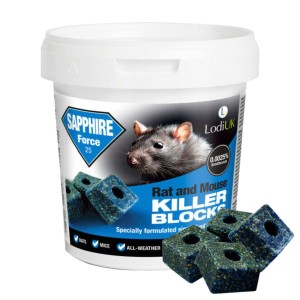 Sapphire Force Rat & Mouse Killer Blocks 300g