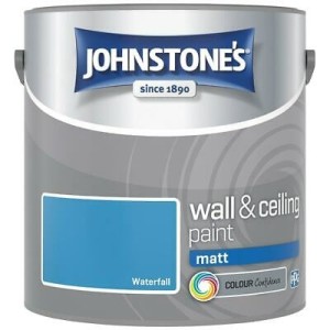 Johnstones Vinyl Emulsion Paint 2.5L Waterfall Matt