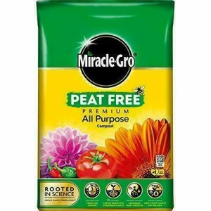 Miracle-Gro All Purpose Peat Free Compost 40Ltr