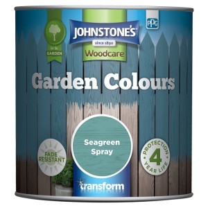 Johnstones Garden Colours Paint 1L Seagreen Spray