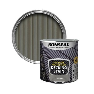 Ronseal Ultimate Protection Decking Stain 2.5L Stone Grey 