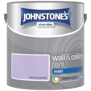 Johnstones Vinyl Emulsion Paint 2.5L Sweet Lavender Matt
