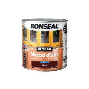 Ronseal 10 Year Woodstain Teak Satin 750ml