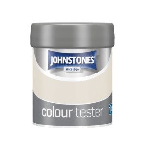 Johnstones Vinyl Emulsion Tester Pot 75ml Ivory Spray (Matt)