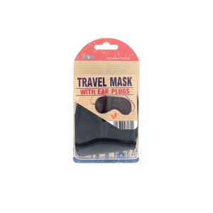 Globe Trek Travel Mask and Ear Plugs