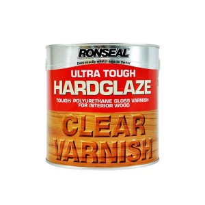 Ronseal Ultra Tough Hardglaze Varnish 250ml Clear Gloss