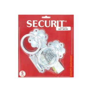 Securit S5138 150mm Ring Gate Latch (Zinc Plated)