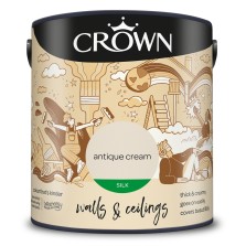 Crown Silk Antique Cream Emulsion 2.5ltr